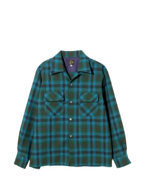 plaid pocket shirt by NEEDLES