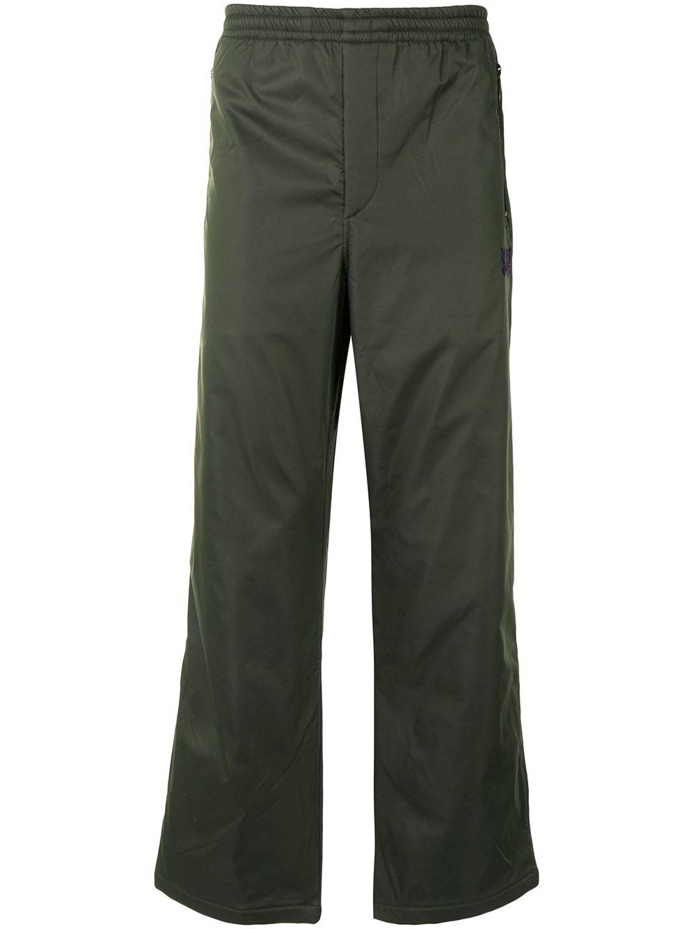 straight-leg track pants by NEEDLES
