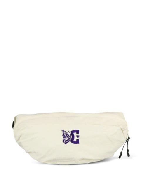 x DC Shoes logo-embroidered belt bag by NEEDLES
