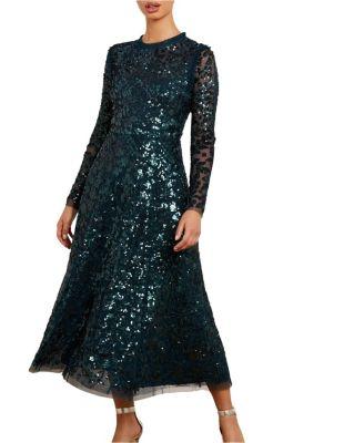Aurelia Long Sleeve Ballerina Dress by NEEDLE&THREAD