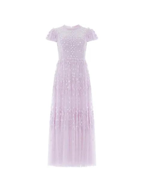 Clover sequin-embellished maxi dress by NEEDLE&THREAD