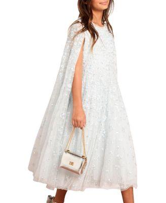 Girls' Dahlia Clover Cape Kids Dress - Little Kid by NEEDLE&THREAD