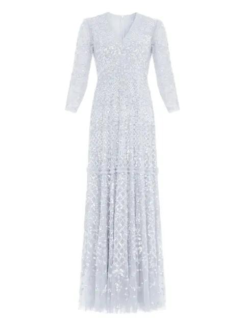 Isabella sequinned maxi dress by NEEDLE&THREAD