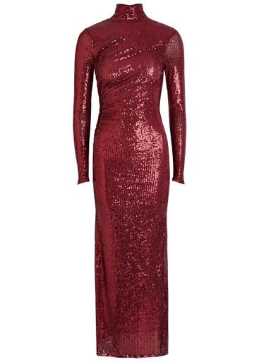 Malia sequin-embellished tulle gown by NEEDLE&THREAD