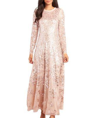 Rosanna Lattice Round Neck Gown by NEEDLE&THREAD