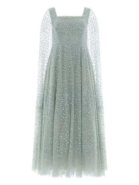 Scatter Dot sequinned maxi dress by NEEDLE&THREAD