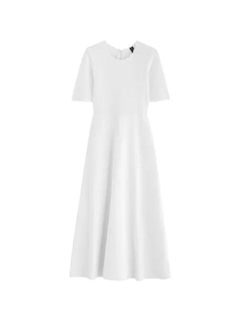 floral pointelle dress by NEEDLE&THREAD
