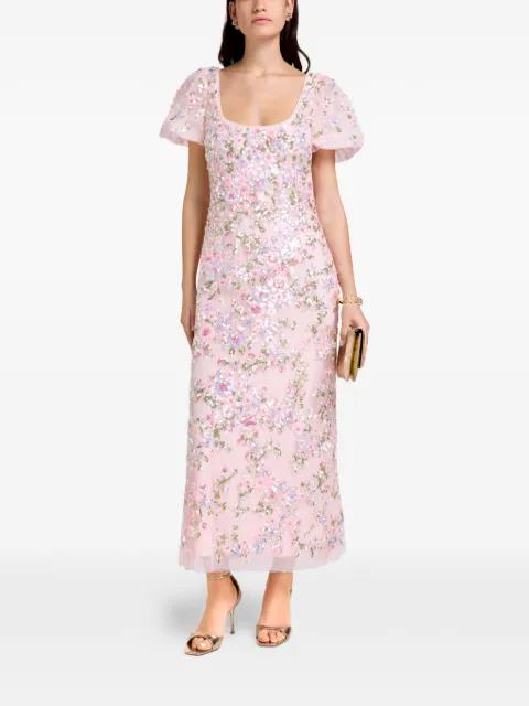 floral-print midi dress by NEEDLE&THREAD
