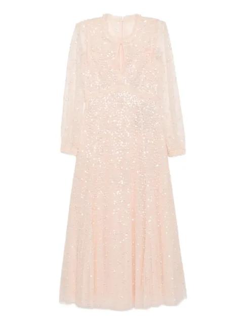 sequin-embellished dress by NEEDLE&THREAD