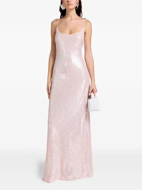 spaghetti-strap maxi dress by NEEDLE&THREAD