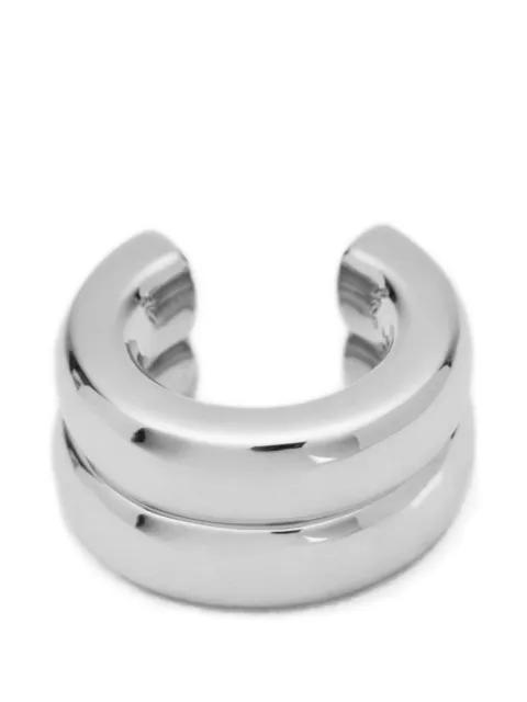 The Ring stacked-effect open ring by NEEKA STUDIOS