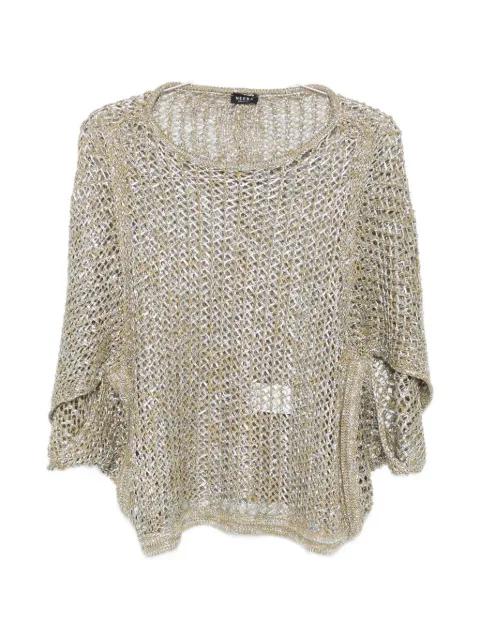 open-knit sweater by NEERA