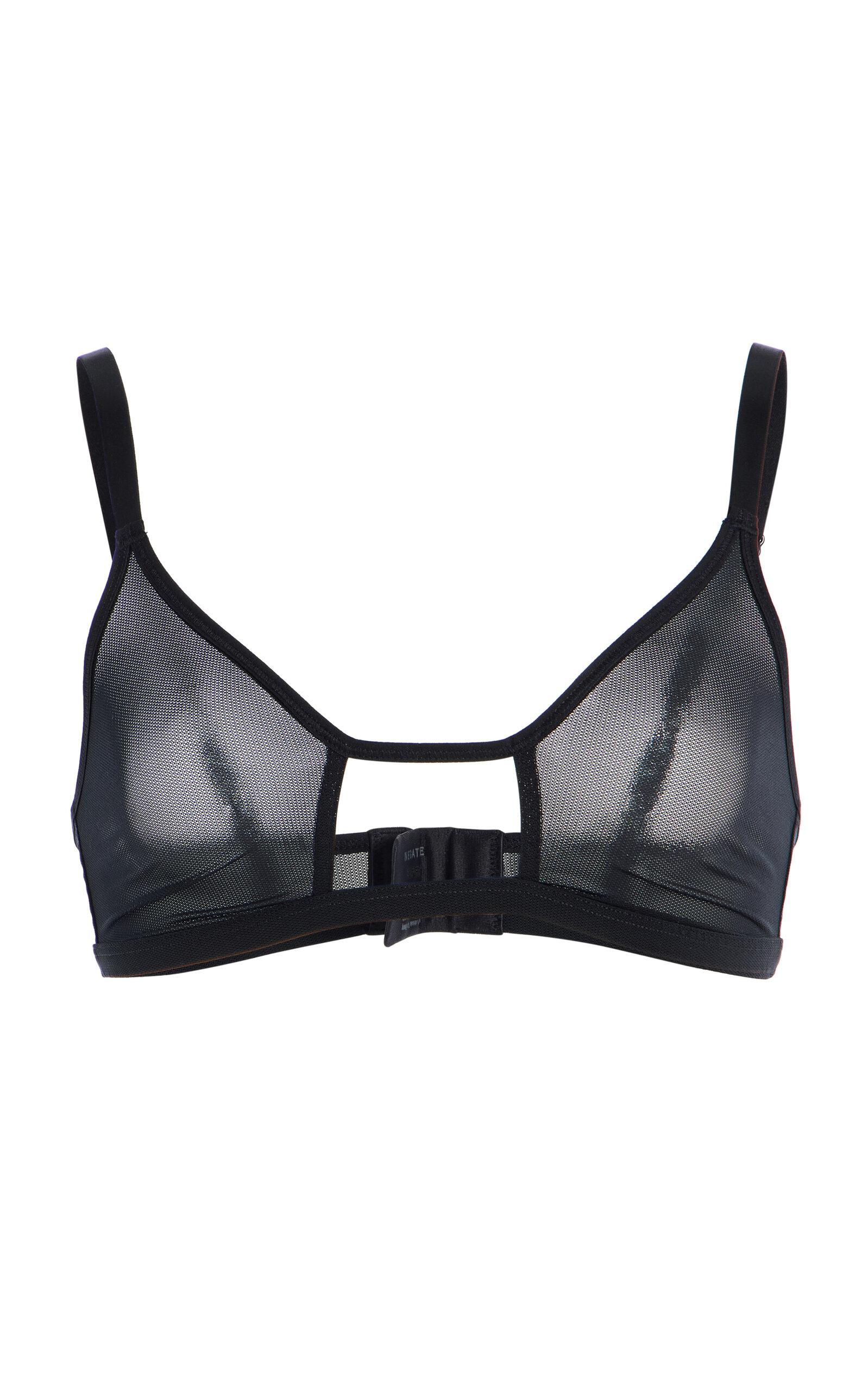 Negative Sieve Cutout Micromesh Bralette - Moda Operandi by NEGATIVE