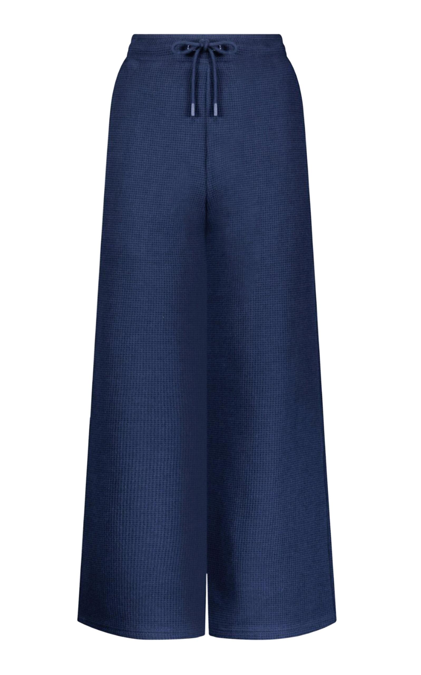 Negative Waffle Knit Cropped Track Pants - Moda Operandi by NEGATIVE