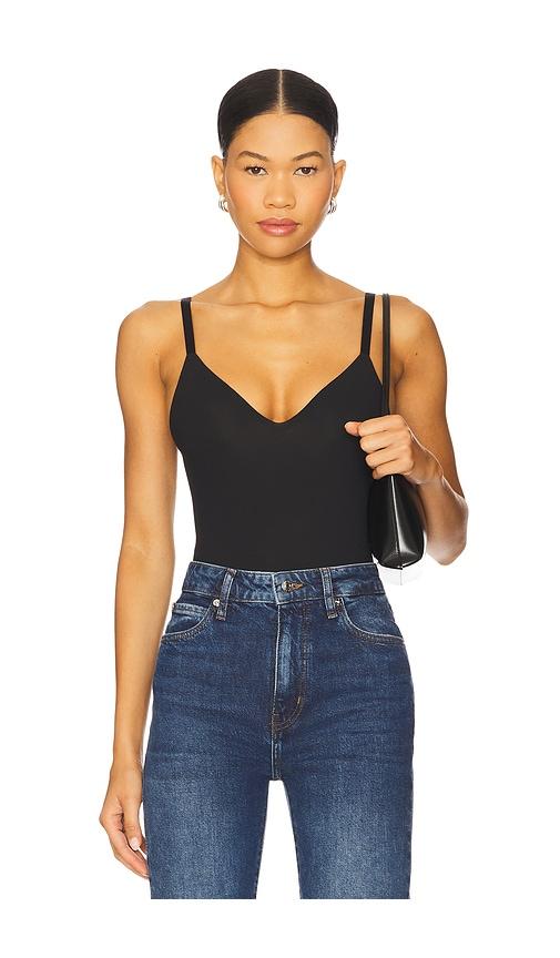 Negative Underwear Base Tank Bodysuit in Black by NEGATIVE UNDERWEAR
