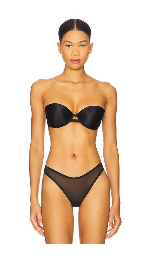 Negative Underwear Glace Strapless Bra in Black by NEGATIVE UNDERWEAR