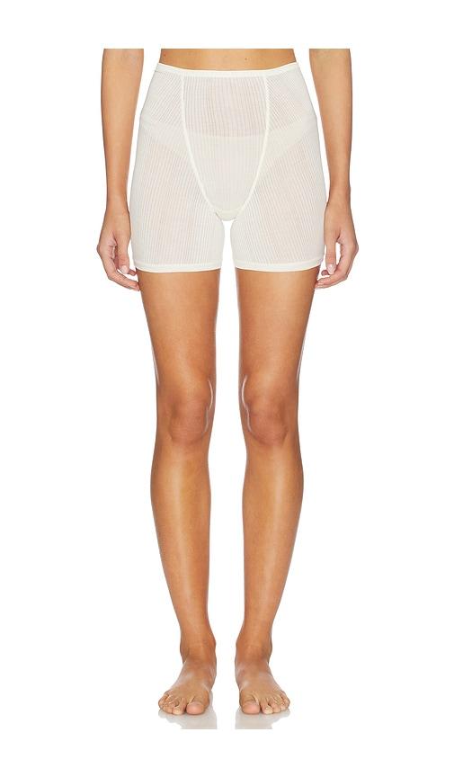 Negative Underwear Whipped Boxer in Cream by NEGATIVE UNDERWEAR