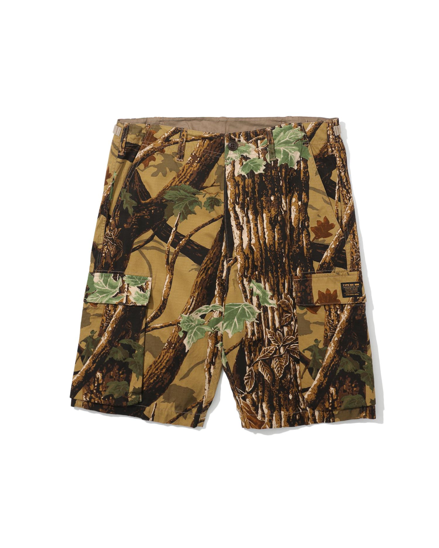 Camo cargo shorts by NEIGHBORHOOD