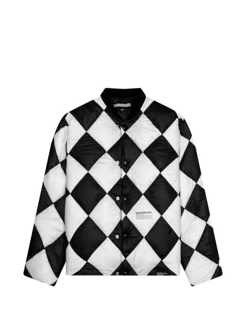 Checker puffer jacket by NEIGHBORHOOD