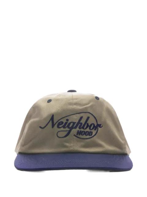 Dad bicolor embroidered cap by NEIGHBORHOOD