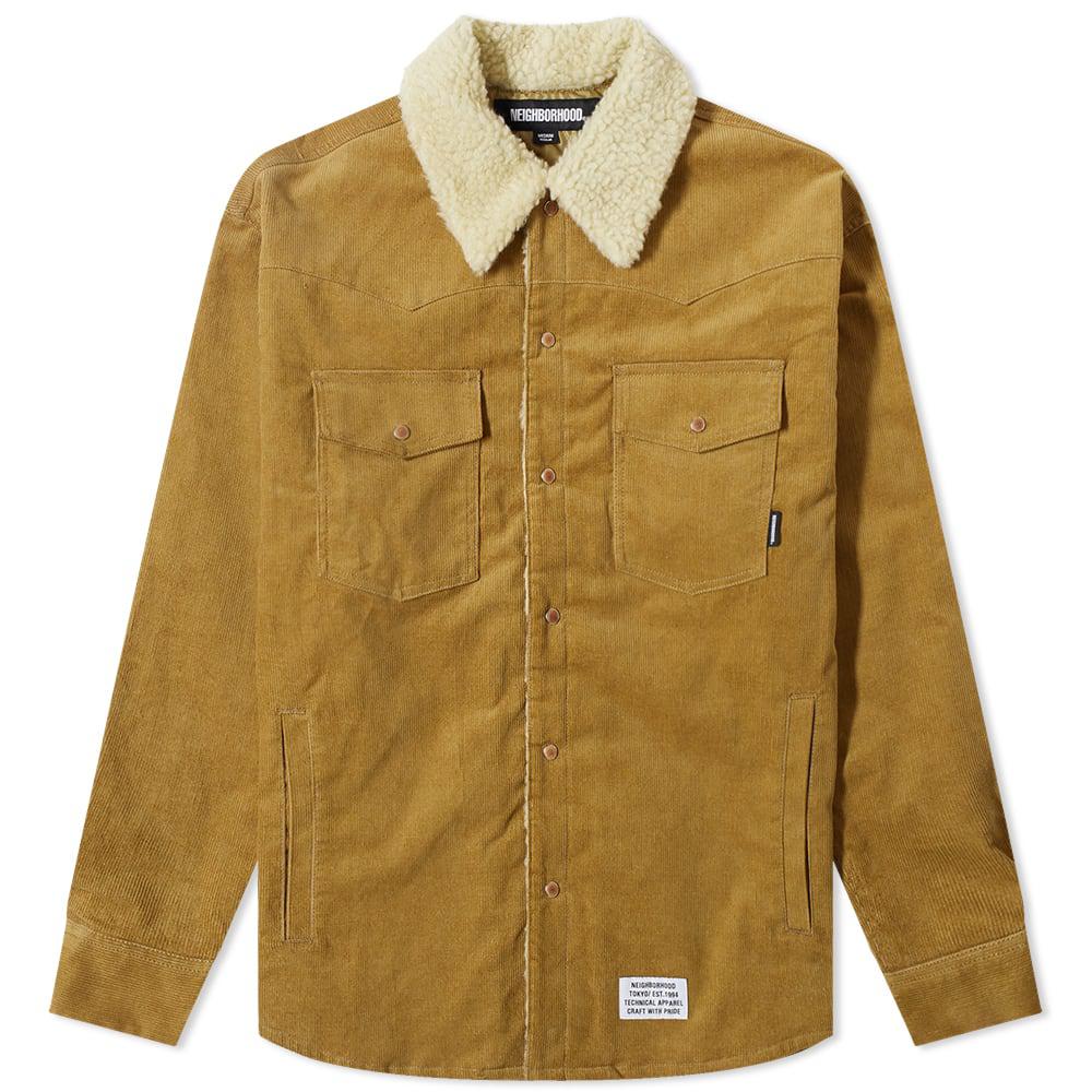 Neighborhood Cord Western Overshirt by NEIGHBORHOOD
