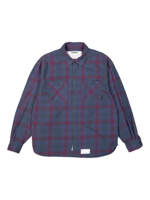 Savage tartan-check shirt by NEIGHBORHOOD