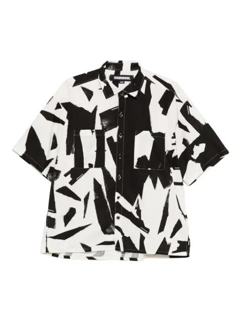 abstract-print shirt by NEIGHBORHOOD