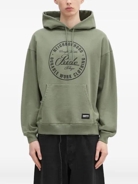 circular-logo hoodie by NEIGHBORHOOD