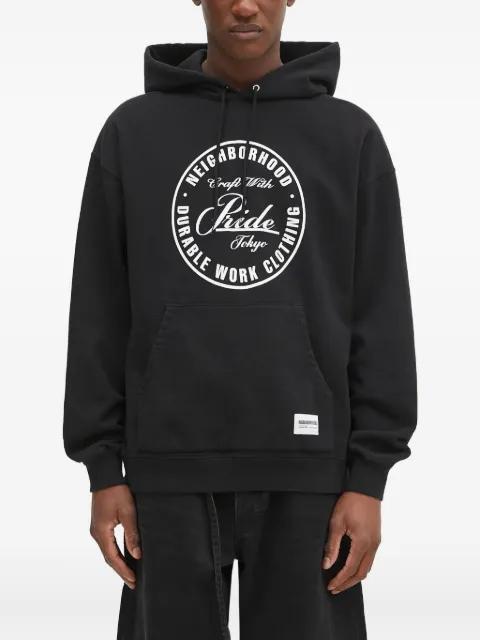 circular-logo hoodie by NEIGHBORHOOD