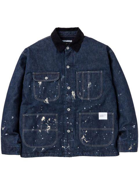 corduroy-collar washed jacket by NEIGHBORHOOD