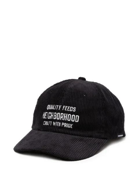 corduroy embroidered baseball hat by NEIGHBORHOOD