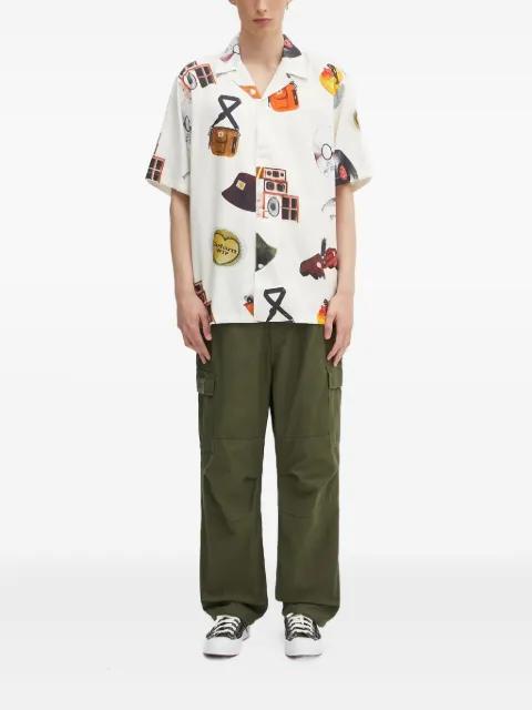cotton-blend cargo trousers by NEIGHBORHOOD