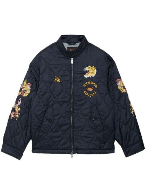embroidered bomber jacket by NEIGHBORHOOD