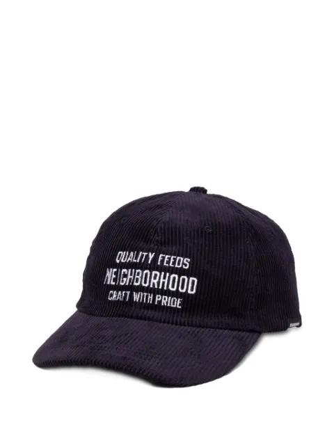 embroidered corduroy baseball hat by NEIGHBORHOOD