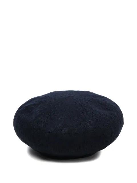 embroidered cotton-blend beret by NEIGHBORHOOD