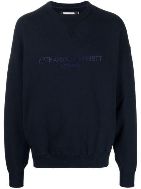 embroidered-logo cotton sweatshirt by NEIGHBORHOOD
