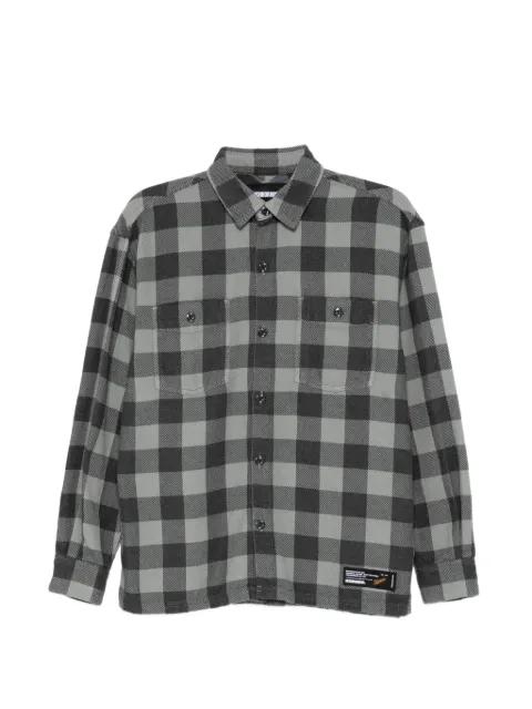 garment dyed check shirt by NEIGHBORHOOD