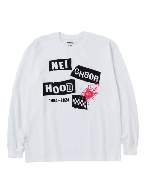 graphic-print long-sleeve T-shirt by NEIGHBORHOOD