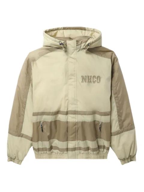 hoodied panelled jacket by NEIGHBORHOOD