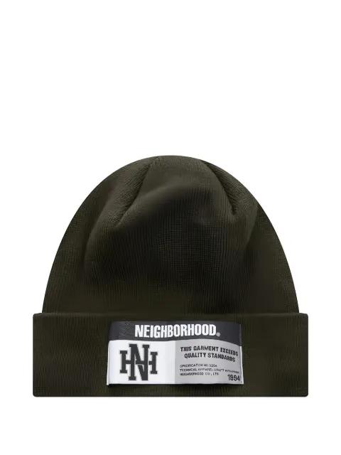 label detail  beanie by NEIGHBORHOOD