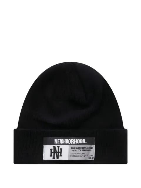 logo patch beanie by NEIGHBORHOOD