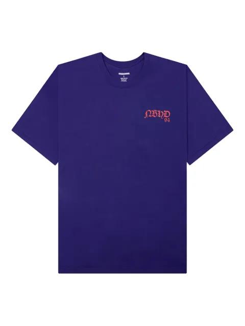 logo-print T-shirt by NEIGHBORHOOD