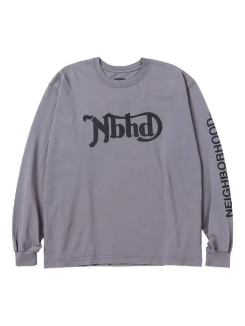 logo-print long-sleeve T-shirt by NEIGHBORHOOD