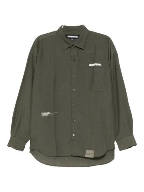 logo-print shirt by NEIGHBORHOOD
