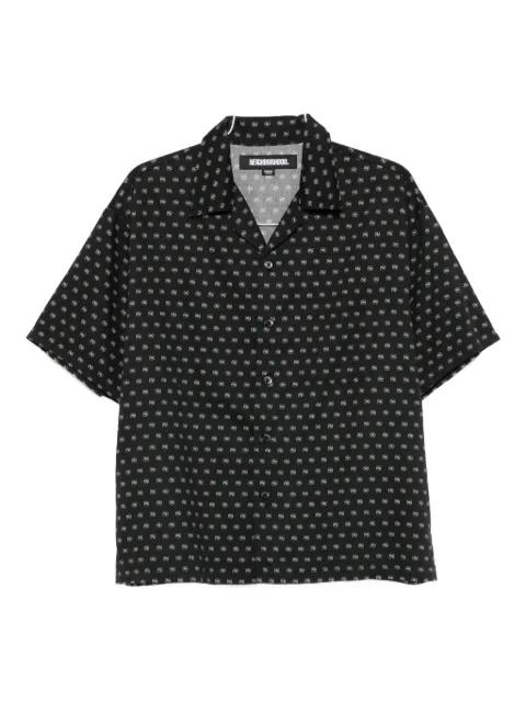 monogram-pattern shirt by NEIGHBORHOOD