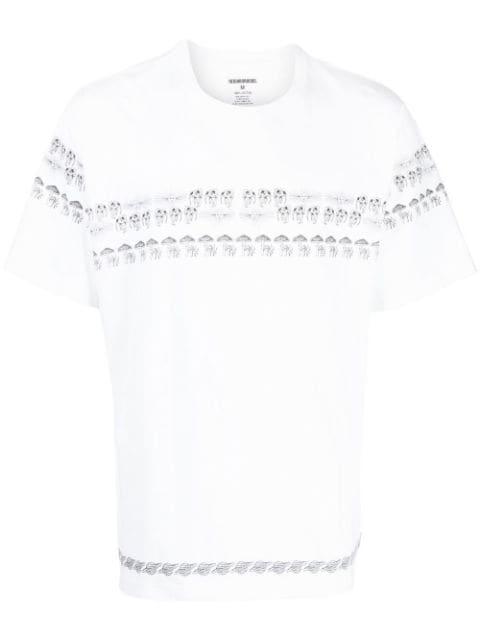 mushroom-print detail T-shirt by NEIGHBORHOOD