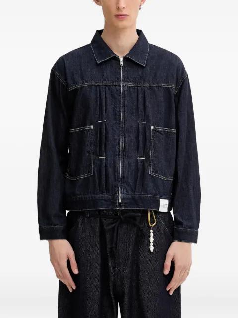 patch-pocket denim jacket by NEIGHBORHOOD