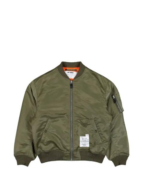 patched flight jacket by NEIGHBORHOOD