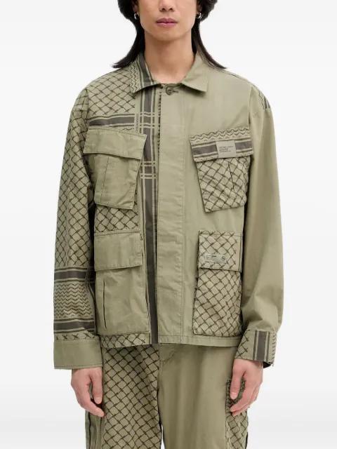 patterned-pocket jacket by NEIGHBORHOOD