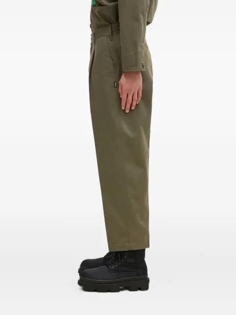 pleated-front trousers by NEIGHBORHOOD